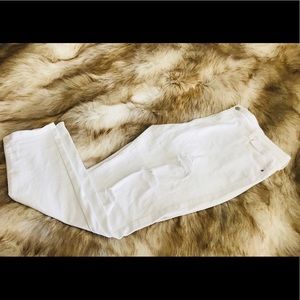 Distressed Midrise White Old Navy Rockstar Jeans